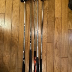 ゴルフパター5本セットの画像