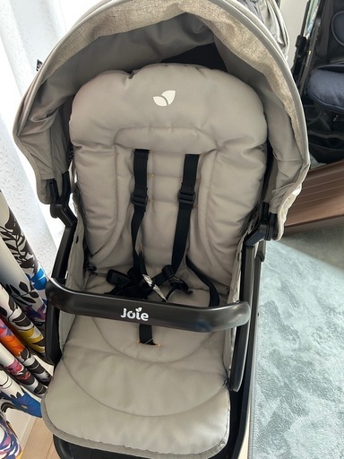 Joie 2人乗り折りたたみ式 ベビーカー グレー Joie 折りたたみ式