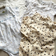 【まとめ売り】80サイズ　女の子　ロンパース　ボディスーツ　キャミソールの画像