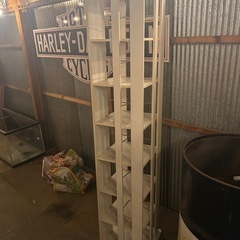 シューズ　ラック　ミラー　付きの画像