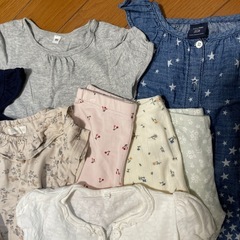 80㎝　ベビー服の画像