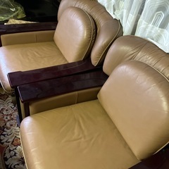 【お取引中】1人掛け用ソファ 2個セットの画像
