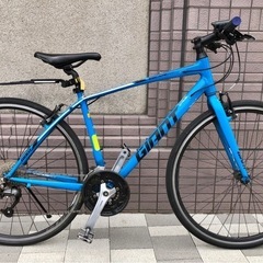 青色　ブルー　ジャイアンツ　GIANT エスケープ クロスバイク ESCAPE   RX  ブルー　S  27段変速　東京　三鷹市　武蔵野市　仙川の画像