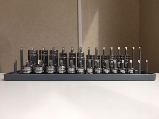 Snap-on/スナップオン24個セット・ケース付3/8dr 6P ディープ Snap-on/スナップオン24個セット・ケース付3/8dr 6P ディープ