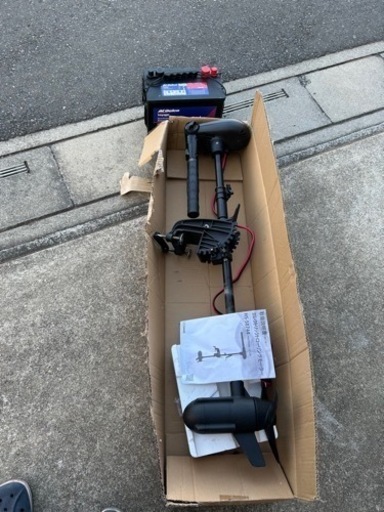 ハイガーハンドエレキ　65lb ブラシレス　バッテリー、充電器込み