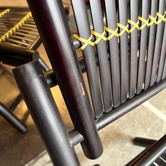 【武蔵小山店】 バンブー ダイニング3点セット ダイニングセット 竹 折りたたみ 折り畳み フォールディング folding dining table chair ダイニングチェア ダイニングテーブル テーブル イス 椅子 アジアン バリ リゾート 検 インテリア ネイル マッサージ パーソナル 応接 応接セット 南国 海 ガーデン ベランダの画像