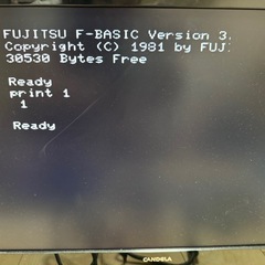 FMシリーズ 富士通 FMデータレコーダ MB27501 再生可 プレイヤー FMシリーズ 富士通 FMデータレコーダ MB27501 再生可 プレイヤー