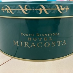 ディズニー ミラコスタ 缶 小物入れの画像