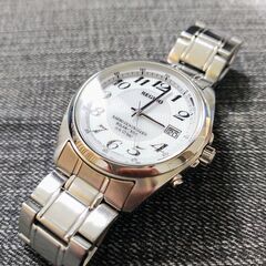シチズン　メンズ　電波ソーラー　レグノ　reguno