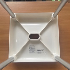 K2504-510  配送不可 Rufca バスチェア ホワイト キズ汚れ有りの画像