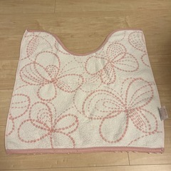 HANAE MORI 蝶模様 トイレ用マット ピンクの画像