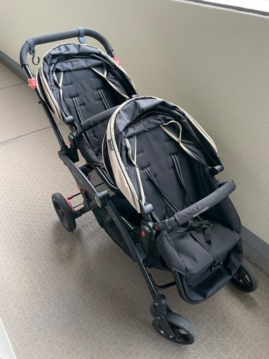 コンツァーズ　オプションズエリート 2人乗りベビーカー バギー