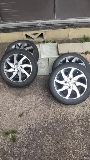 日産ml21sルークス純正ホイール4本(パレットoem) (はちみつ 日産ml21sルークス純正ホイール4本(パレットoem) (はちみつ