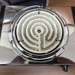 【塩尻市引き取り限定】 SURE シュアー電気コンロ SK-65V 石崎電機製作所 22年製の画像