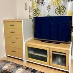 チェストとテレビボードの画像