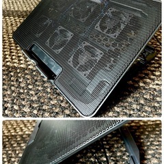 ノートパソコン 冷却パッド 6ファンの画像
