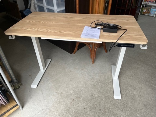 EastForce 電動 昇降デスク W1200 D600 H730-1170 (実寸) 取説付属