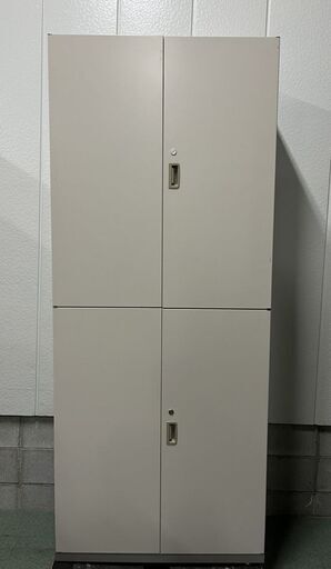 Inaba イナバ 書庫 L3N-11 両開き キャビネット 収納庫 上下3段 スチール製 観音開き 下鍵無 幅90cm×奥行45cm×高さ219cm