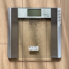 【お譲り決定】体組成計　体重計　ヘルスメーター