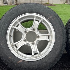 【決まりました】ジムニーjb23 スタッドレスタイヤホイール付きの画像