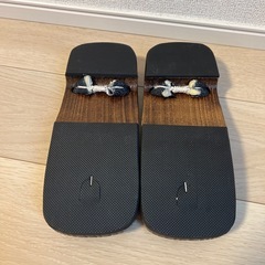 下駄　男性用　25.5cm-26.5cmの画像
