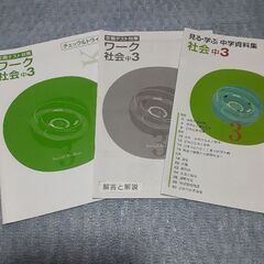 塾専用問題集　中学社会　美品の画像