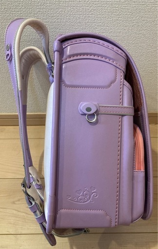 ランドセルラベンダー紫薄紫美品パステルふわりぃ女子パープル ランドセルラベンダー紫薄紫美品パステルふわりぃ女子パープル