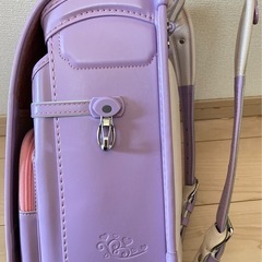 ランドセル　ラベンダー　紫　薄紫　美品　パステル　ふわりぃ　女子　パープルの画像
