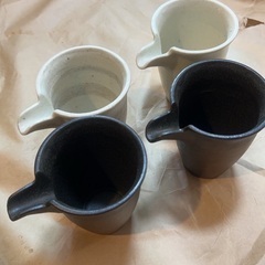 日本酒セット　(徳利2号x2本、お猪口x7個、片口x4個)の画像