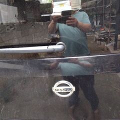 日産キューブ　ワンオーナー　4WD　カーナビ　バックカメラ付の画像