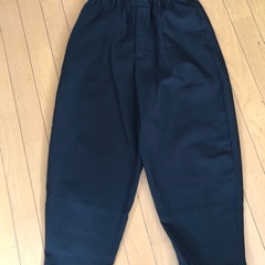GU メンズパンツ 黒 Mの画像