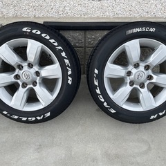 プラド　純正ホイール　17インチ ランドクルーザー プラド 純正 17インチ ホイール タイヤセット