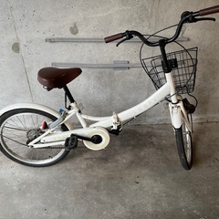 折りたたみ自転車【20インチ】 (なお) 忍ケ丘の折りたたみ自転車