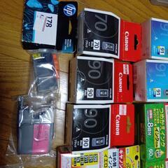 ジャンクキャノン他インクカートリッジまとめ売りの画像