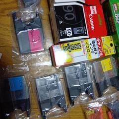 ジャンクキャノン他インクカートリッジまとめ売りの画像