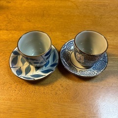 カップ&ソーサー　2セットの画像
