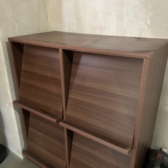 【4/23〆】レコードラック/棚(お近くまで運びます)の画像
