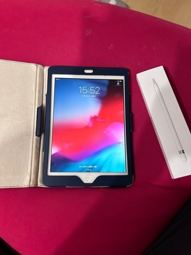 iPad、ケース、ペンタブ付き