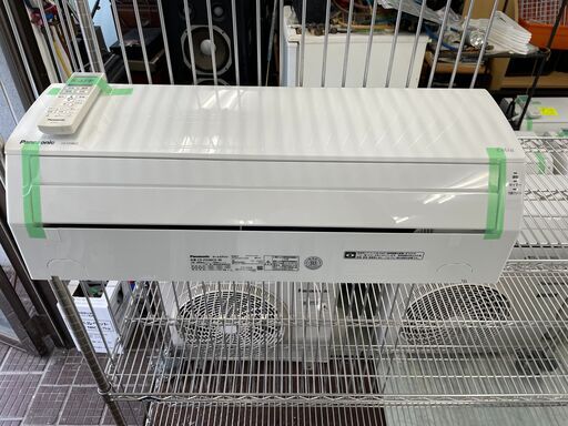 2018年製 Panasonic冷暖房エアコン2.5K 8～10畳 分解クリーニング済み