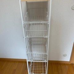 ランドリーバスケット3段（お話中
）の画像