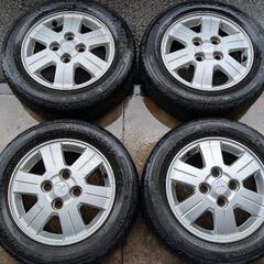 三菱純正アルミホイール夏タイヤセット　155/65R13