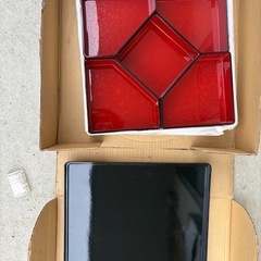弁当箱 寿司皿 木製 料理トレい美品の画像