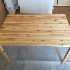 IKEA】INGO インゴー パインテーブル 120×75cm ( ユキ) 江東の IKEA】INGO インゴー パインテーブル 120×75cm ( ユキ) 江東の