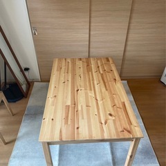 IKEA】INGO インゴー パインテーブル 120×75cm ( ユキ) 江東の IKEA】INGO インゴー パインテーブル 120×75cm ( ユキ) 江東の