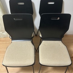 オフィスコム会議用チェア　4脚セット