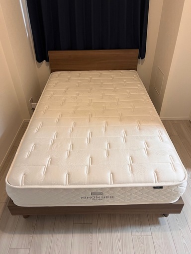 セミダブルマットレス（日本ベッド　シルキーポケットレギュラー）