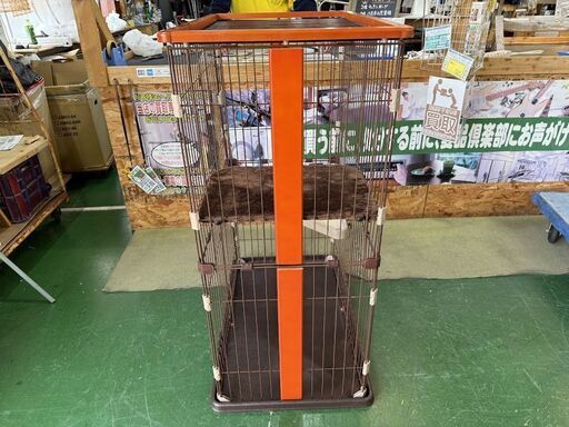 【愛品倶楽部柏店】ボンビアルコン ウッドワンサークル キャット 2段タイプ