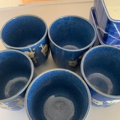 湯呑み＋お皿各5セットの画像