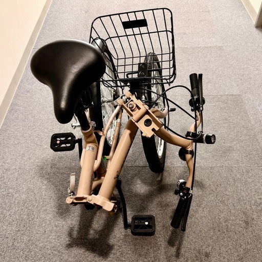 キャプテンスタック　折り畳み自転車