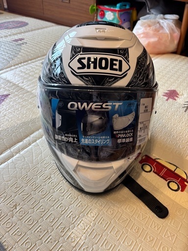 ジモティ来店特価!! バイク用フルフェイス SHOEI B+COM付き J-0594